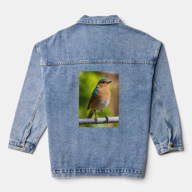 Luh Fit Bird Jeansjacke (Rückseite)