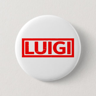 Luigi Briefmarke Button