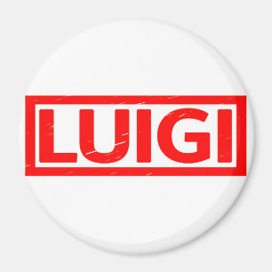 Luigi Briefmarke Magnet