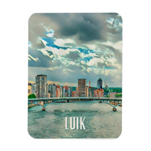 Luik Belgien Magnet