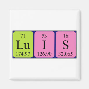 Luis-Periodenmagnetmagnet Magnet