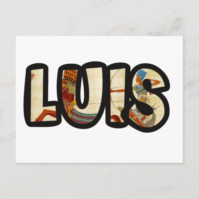 LUIS POSTKARTE (Vorderseite)