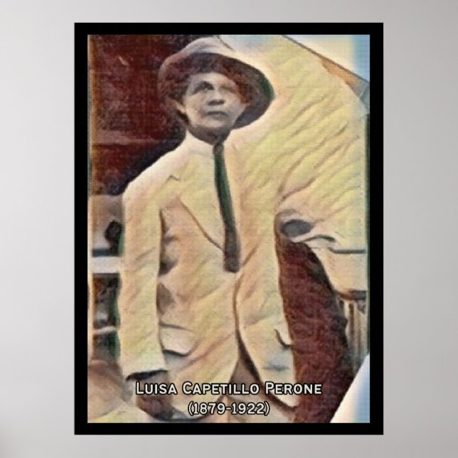 Luisa Capetillo Vintage Poster (Vorne)