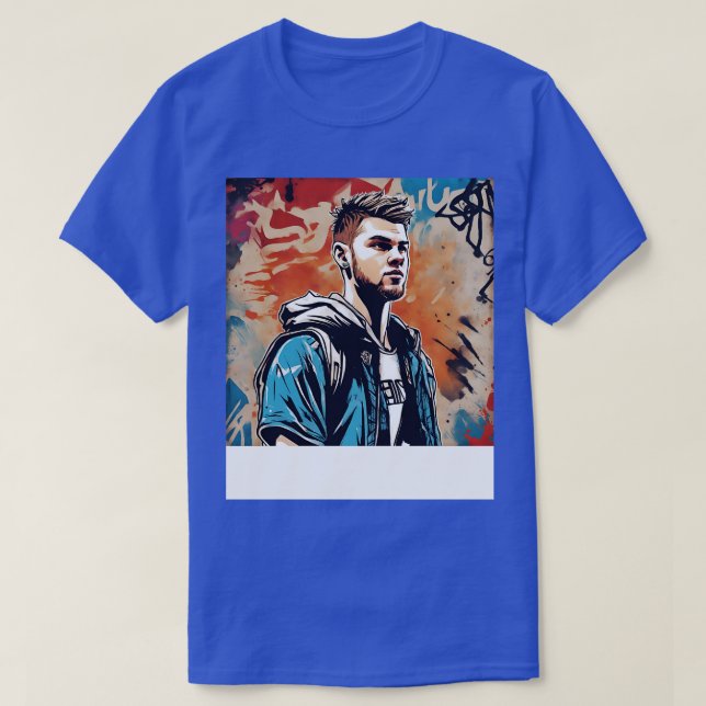 Luka Doncic im Comic TShirt (Design vorne)