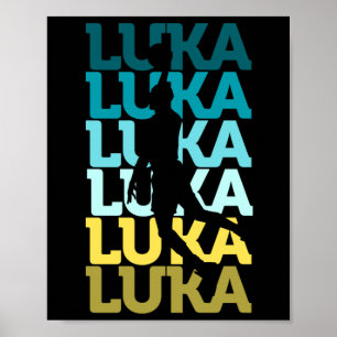 Luka Fan Basketball Sports Poster
