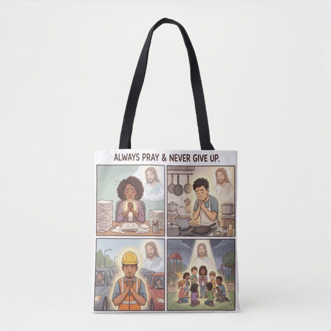 Lukas 18:1 tasche (Vorderseite)
