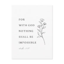Lukas 1:37 Bibelvers