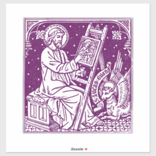Lukas der Evangelist Aufkleber