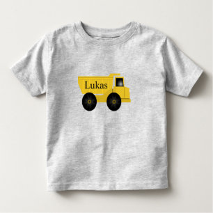 Lukas Personalisiert Dump Truck Shirt