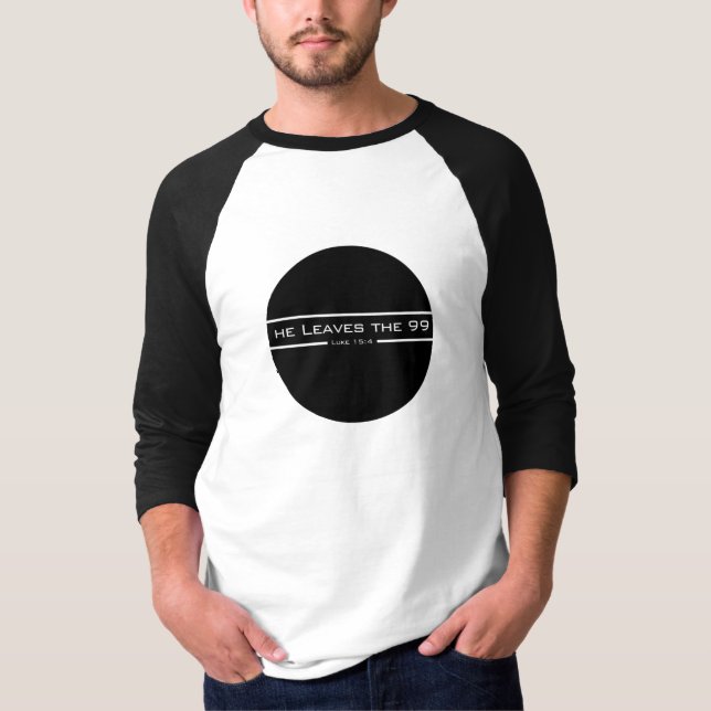 Luke 15:4 Er  die 99 T-Shirt (Vorderseite)