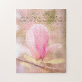 Luke 1 45 Gesegnet ist sie Puzzle