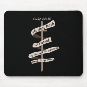Luke Advice kaufen ein Schwert Mousepad