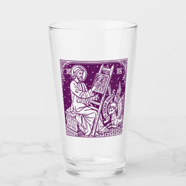 Luke der Evangelist Glas (Vorderseite)