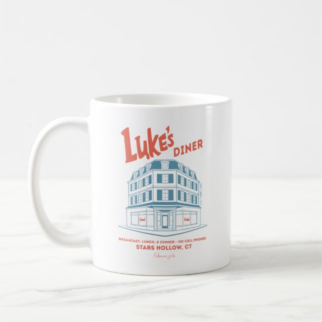 Luke’s Diner Stars Hollow Design Kaffeetasse (Links)