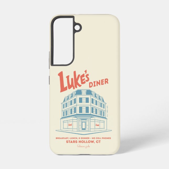 Luke’s Diner Stars Hollow Design Samsung Galaxy Hülle (Rückseite)