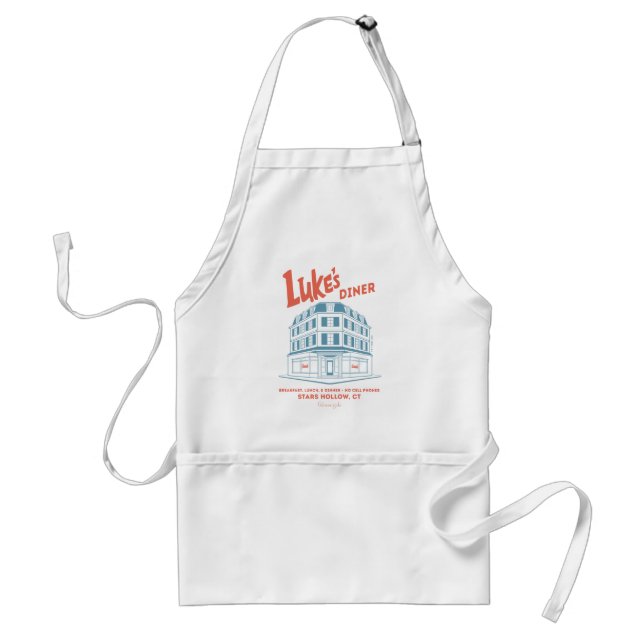 Luke’s Diner Stars Hollow Design Schürze (Vorne)