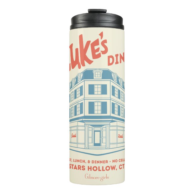 Luke’s Diner Stars Hollow Design Thermosbecher (Vorderseite)