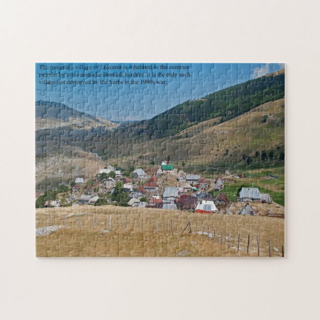 Lukomir Bosnien Mountain Village (Horizontal)