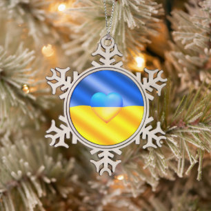 L'Ukraine drapeau ornement de Noël - Liberté