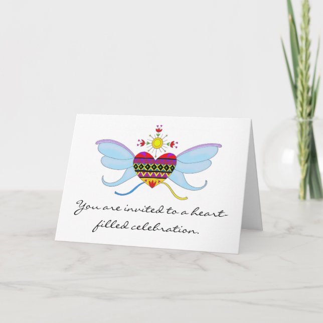 L'ukrainien au coeur du Faire-part de mariage (Devant)