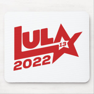 Lula 2022 13 PT Präsidentin Brasil Mousepad