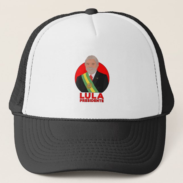 Lula 2022 truckerkappe (Vorderseite)