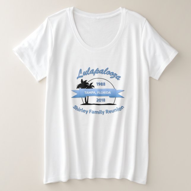 Lulapalooza der Vhals der Frauen T - Shirt (Design vorne)