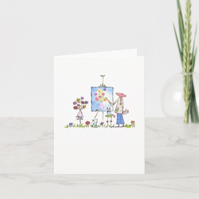 Lulu Notes / Artist 4 x 5,6 note card (Vorderseite)