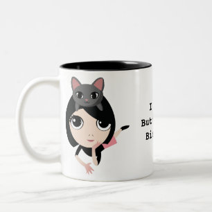 Lulu und Nudel Zweifarbige Tasse