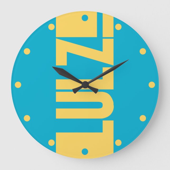 LULZ GROßE WANDUHR (Vorderseite)