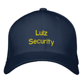 Lulz Security Hat Bestickte Baseballkappe
