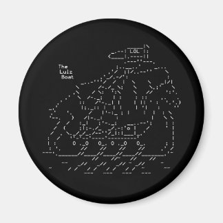 Lulz Security Lulz Boat Magnet