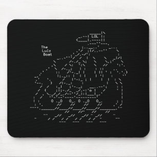 Lulzboat Lulz Sicherheit Mousepad