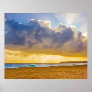 Lumahai Beach, Kauai, Hawaii Poster