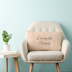 Lumbar-Kissen 'Living the Dream' Lendenkissen