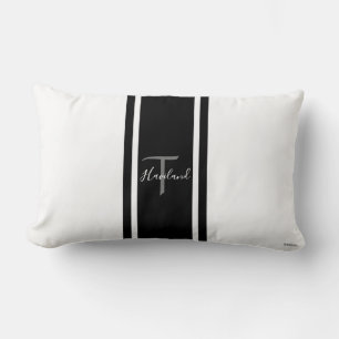 Lumbar Pillow HAMbyWG - Schwarz & Weiß Lendenkissen