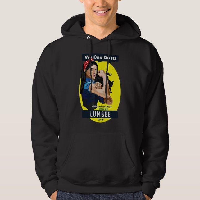 Lumbee-Amerikanische Ureinwohner Hoodie (Vorderseite)