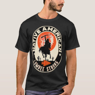 Lumbee Tribe Native Amerikanische Ureinwohner Art T-Shirt