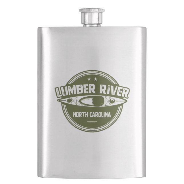 Lumber River, North Carolina Flachmann (Vorderseite)