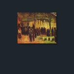 Lumber Sale von Vincent van Gogh Leinwanddruck<br><div class="desc">Lumber Sale by Vincent van Gogh ist ein Vintages Porträtmalerei eines Post-Impressionismus, der täglich ein Portrait zeigt, in dem eine Menschenmenge warte, Holz und andere Gebäude zu kaufen, um ihre Zuhause zu bauen. Über den Künstler: Vincent Willem van Gogh war ein postimpressionistischer Maler, dessen Werk durch seine raue Schönheit, emotionale...</div>