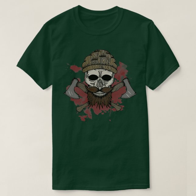 Lumber Skull T-Shirt (Design vorne)