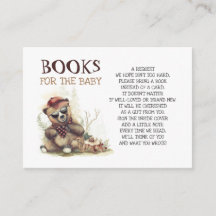 Lumberjack Babydusche Niedliche Bärenbücher für Ki