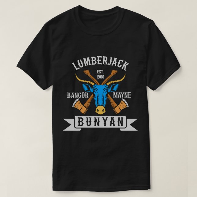 Lumberjack Bunyan T-Shirt (Design vorne)