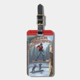 "Lumberjack Country" Gepäckanhänger