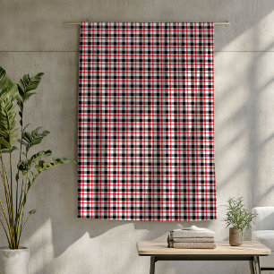 Lumberjack Kariert Blanket Rustikales Rotes und Sc Fleecedecke