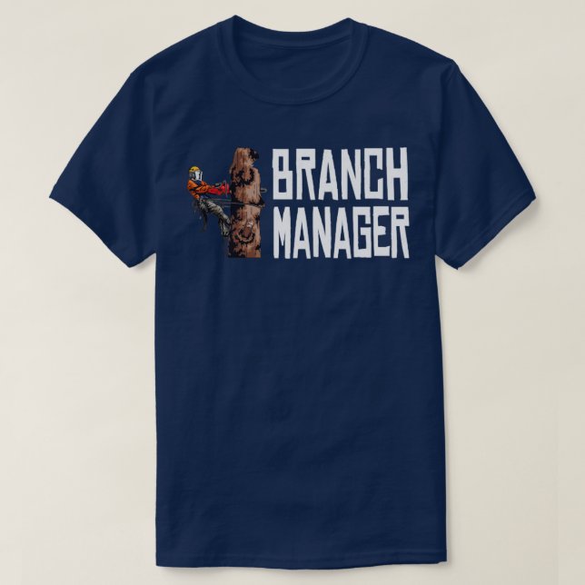 Lumberjack, Leiter der Holzbearbeitungsabteilung T-Shirt (Design vorne)