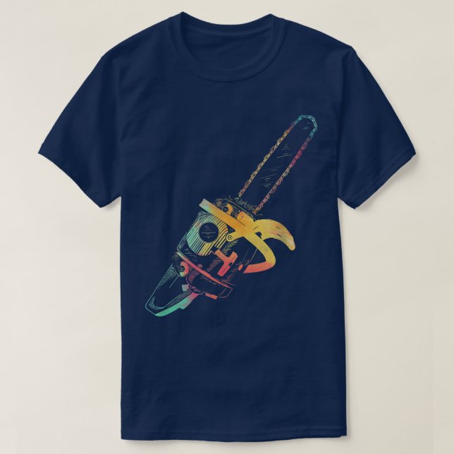 Lumberjack Logger Geschenke für Frauen farbiges Ga T-Shirt (Design vorne)