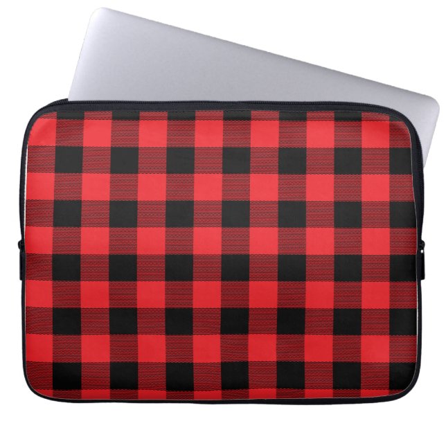 Lumberjack Plaid Seamless Pattern  Laptopschutzhülle (Vorderseite)