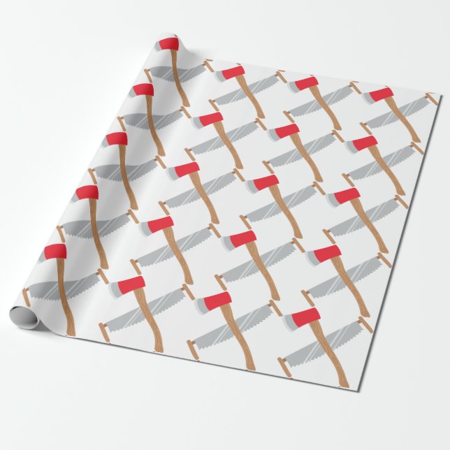 Lumberjack-Tools Geschenkpapier (Ungerollt)