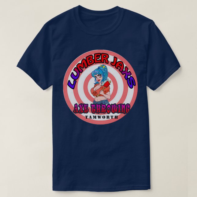 LumberJaxs Ax Throwing 1 T-Shirt (Design vorne)